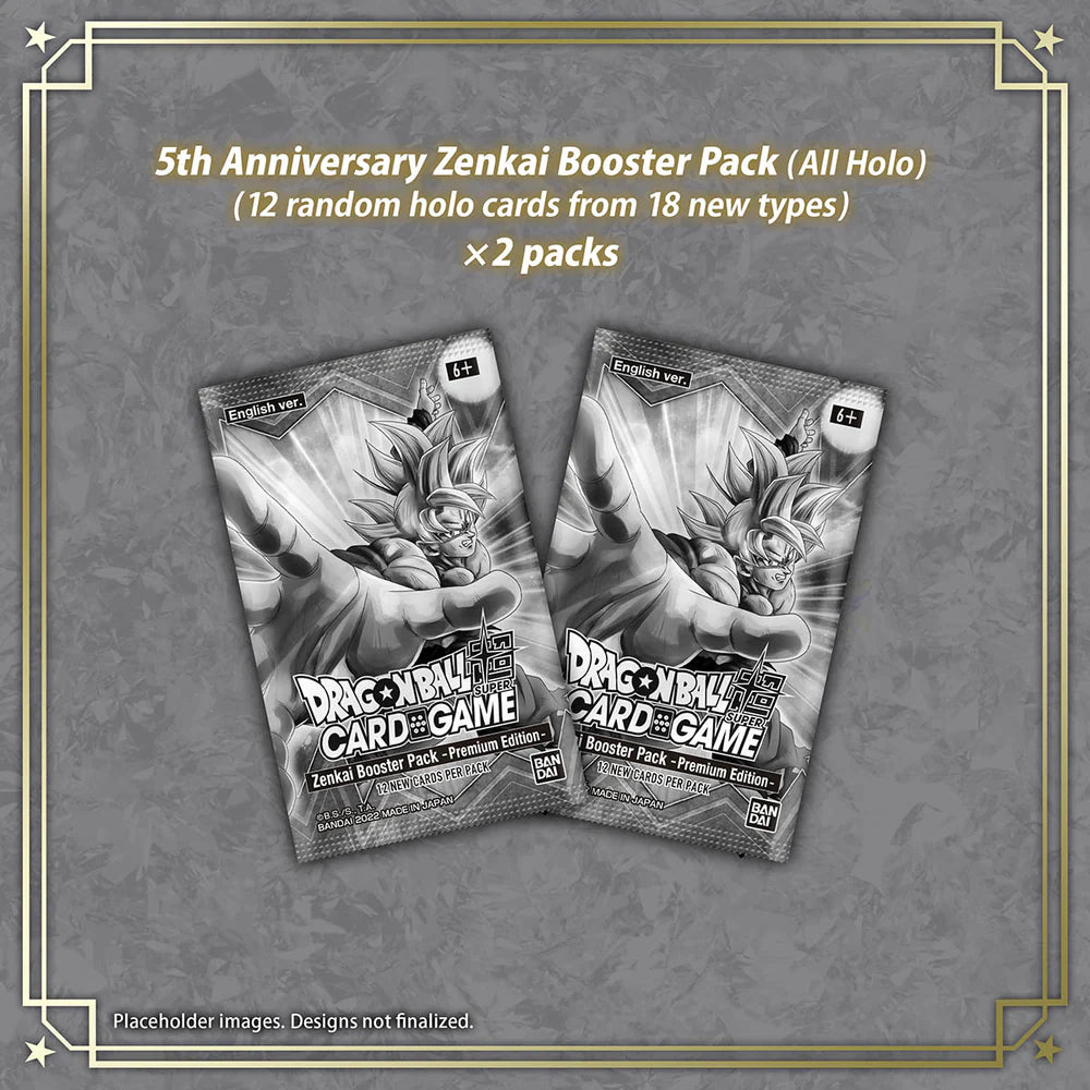 Dragon Ball Super Card Game (DBSCG) - Masters - 5th Anniversary Box [DBS-BE21] - Premium Edition - EN