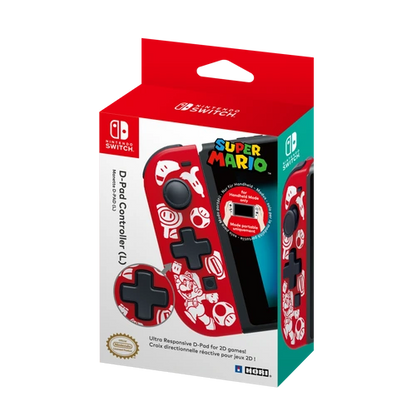 HORI - Nintendo Switch - Controller / D-Pad - rot & weiß /  Mario