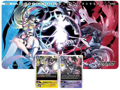 Digimon Card Game (DCG) - Angewomon ＆ LadyDevimon [PB14] - Tamer Goods Set - EN
