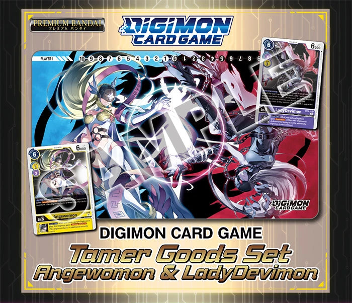Digimon Card Game (DCG) - Angewomon ＆ LadyDevimon [PB14] - Tamer Goods Set - EN