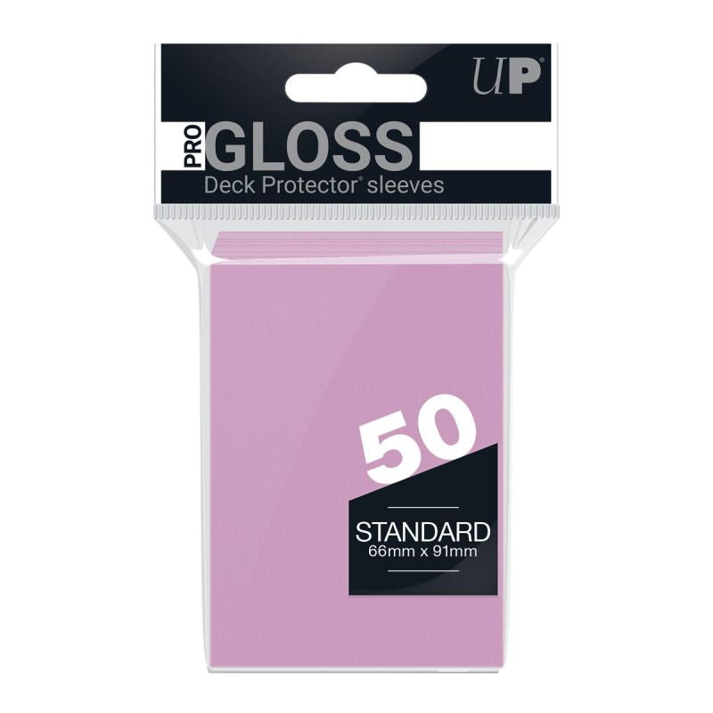 Ultra Pro Sleeves Helles Pink / Bright Pink (50 Hüllen)