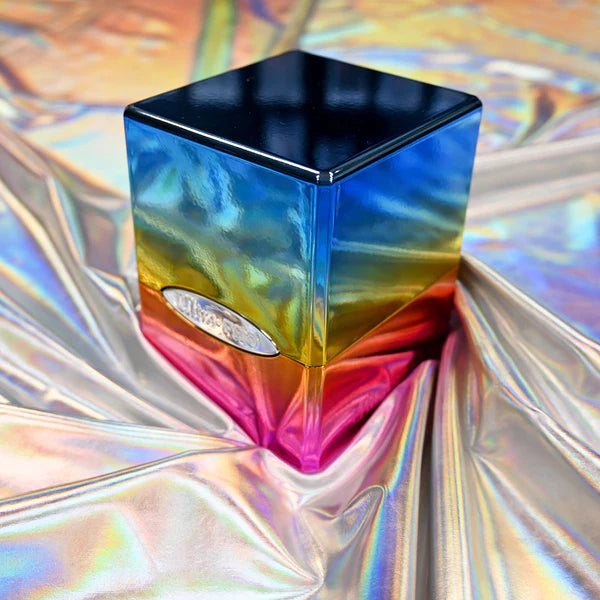Ultra Pro (UP) - Deck Box - Classic Satin Cube - Rainbow