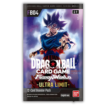 Dragon Ball Super Card Game (DBSCG) - Ultra Limit [FB04] - Booster Display (24 Booster Packs) - EN