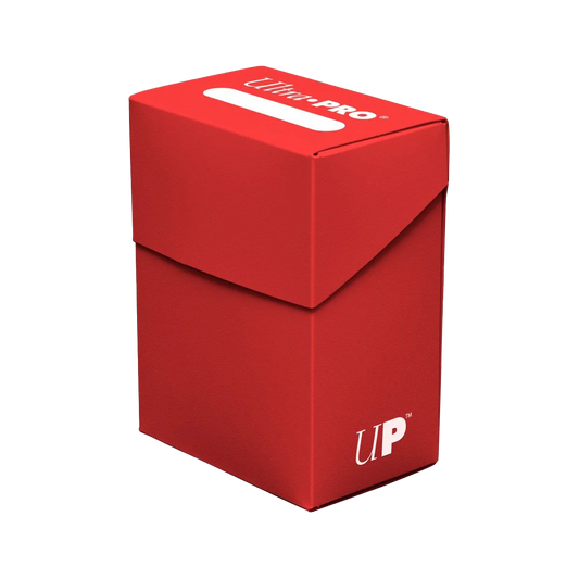 Ultra Pro (UP) - Solid Color Deck Box - Red