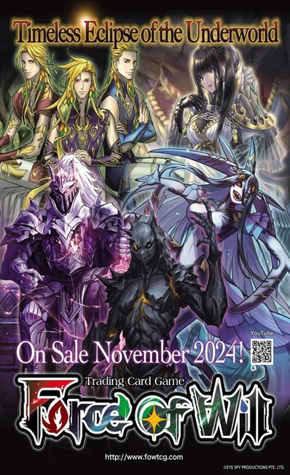 Force of Will (FOW) - Timeless Eclipse of the Underworld - Trinity-Zyklus: Set 3 [T3] - Booster Display (36 Booster Packs) - EN