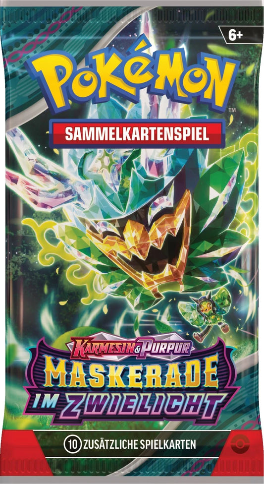 Pokémon (PKM) - Karmesin & Purpur 6 - Maskerade im Zwielicht (KP06) - Booster - DE