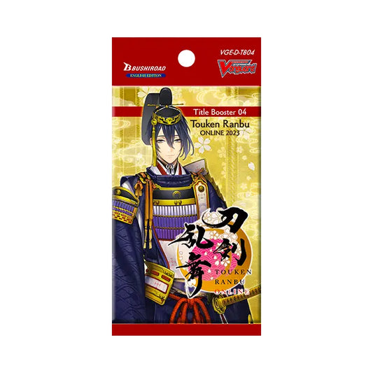 Cardfight!! Vanguard - Touken Ranbu Online 2023 [VGE-D-TB04] - Title Booster Display (12 Booster Packs) - EN
