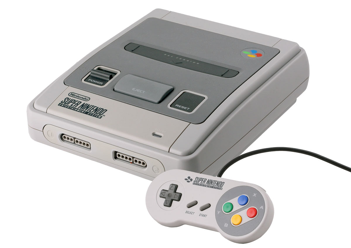 Super Nintendo Entertainment System (SNES) - grau  – gebraucht