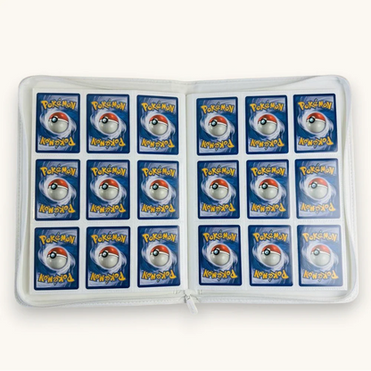 Baba Sleeves - 9-Pocket Zip-Binder Groß Weiß für 360 Karten