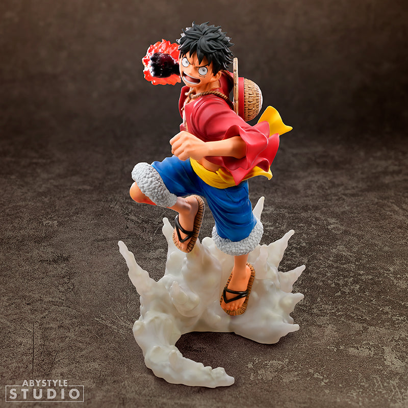 Abystyle Studio - ONE PIECE - Figurine "Luffy" Display (2 Pieces)
