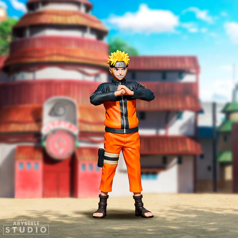 Abystyle Studio - NARUTO SHIPPUDEN - Figurine "Naruto Uzumaki" Display (2 Pieces)