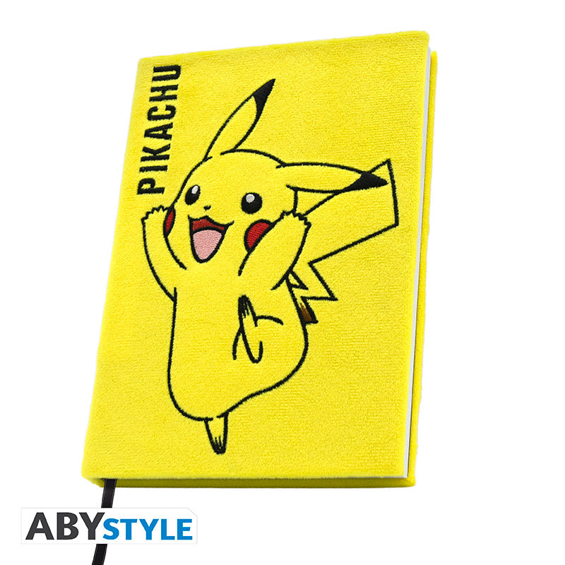 ABYstyle - POKEMON - Premium A5 Notebook "Plush Pikachu" Display (4 Pieces)