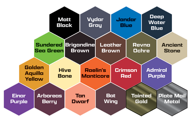 RGS - Heroscape: Age of Annihilation Paint Set - EN