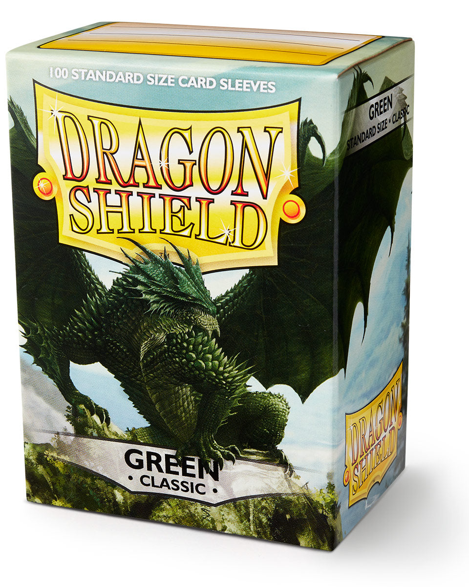 DS - Standard Sleeves: Green [Classic] (100 Sleeves)