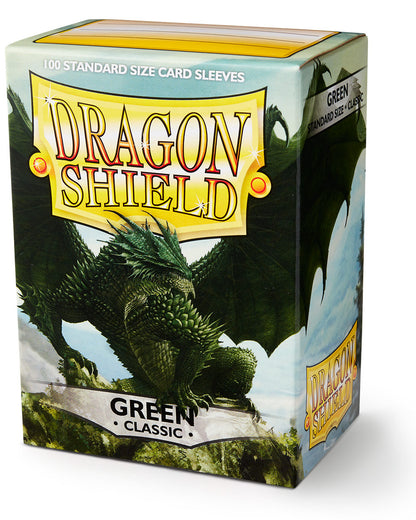 DS - Standard Sleeves: Green [Classic] (100 Sleeves)