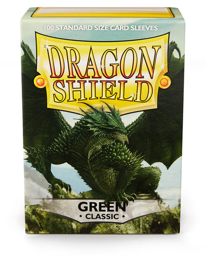 DS - Standard Sleeves: Green [Classic] (100 Sleeves)