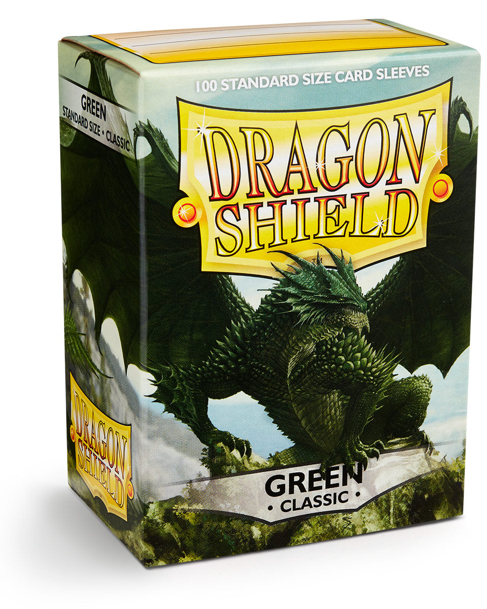 DS - Standard Sleeves: Green [Classic] (100 Sleeves)