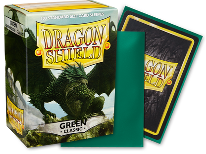 DS - Standard Sleeves: Green [Classic] (100 Sleeves)