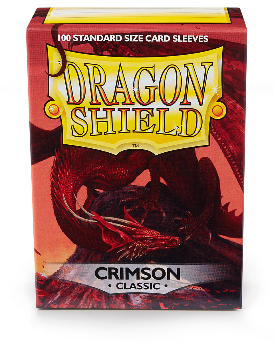 DS - Standard Sleeves: Crimson [Classic] (100 Sleeves)