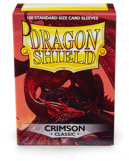 DS - Standard Sleeves: Crimson [Classic] (100 Sleeves)