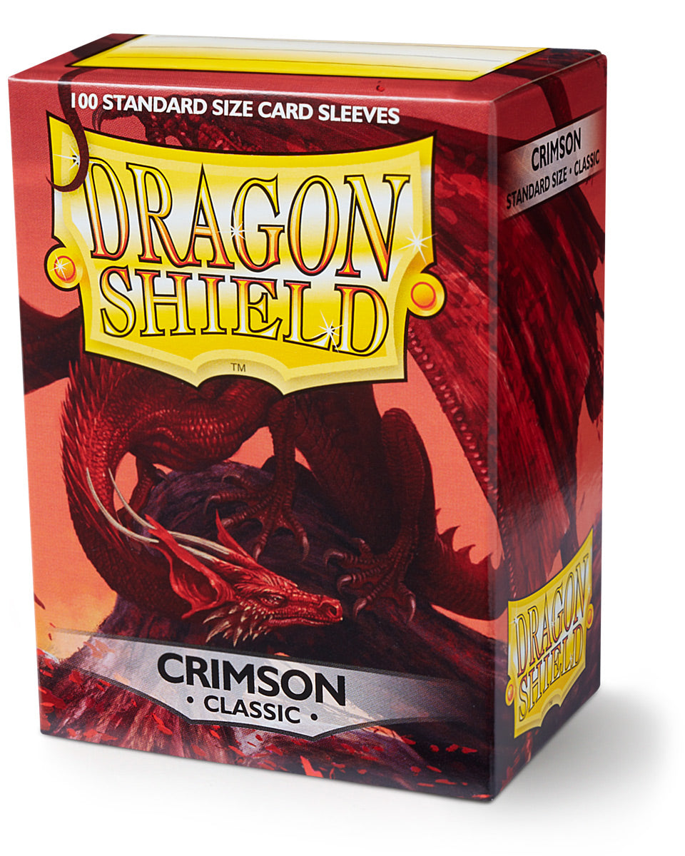 DS - Standard Sleeves: Crimson [Classic] (100 Sleeves)