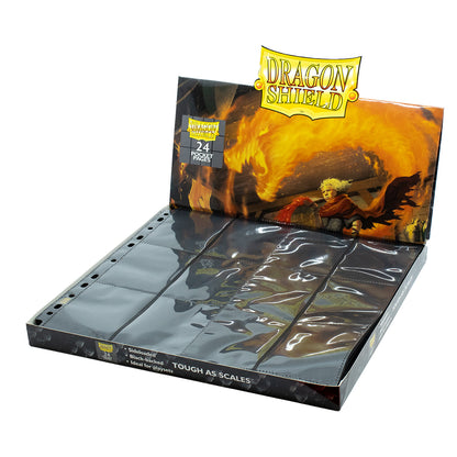 DS - 24-Pocket Pages: Clear Front [Sideloaded] (50 Pages)