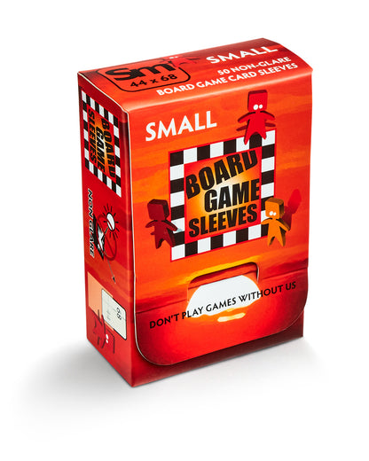 AT - Board Games Sleeves Non-Glare: 44x68mm [Small] (50 Sleeves)