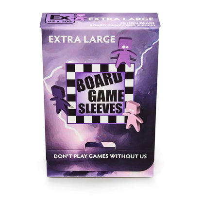 AT - Board Games Sleeves Non-Glare: 65x100mm [Extra Large] (50 Sleeves)