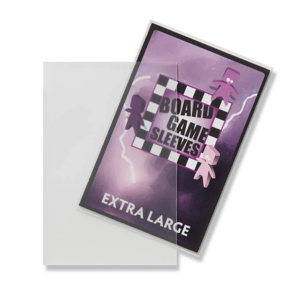 AT - Board Games Sleeves Non-Glare: 65x100mm [Extra Large] (50 Sleeves)