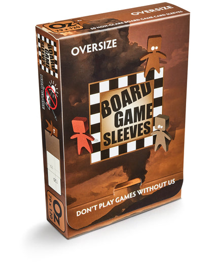 AT - Board Games Sleeves Non-Glare: 82x124mm [Oversize] (50 Sleeves)