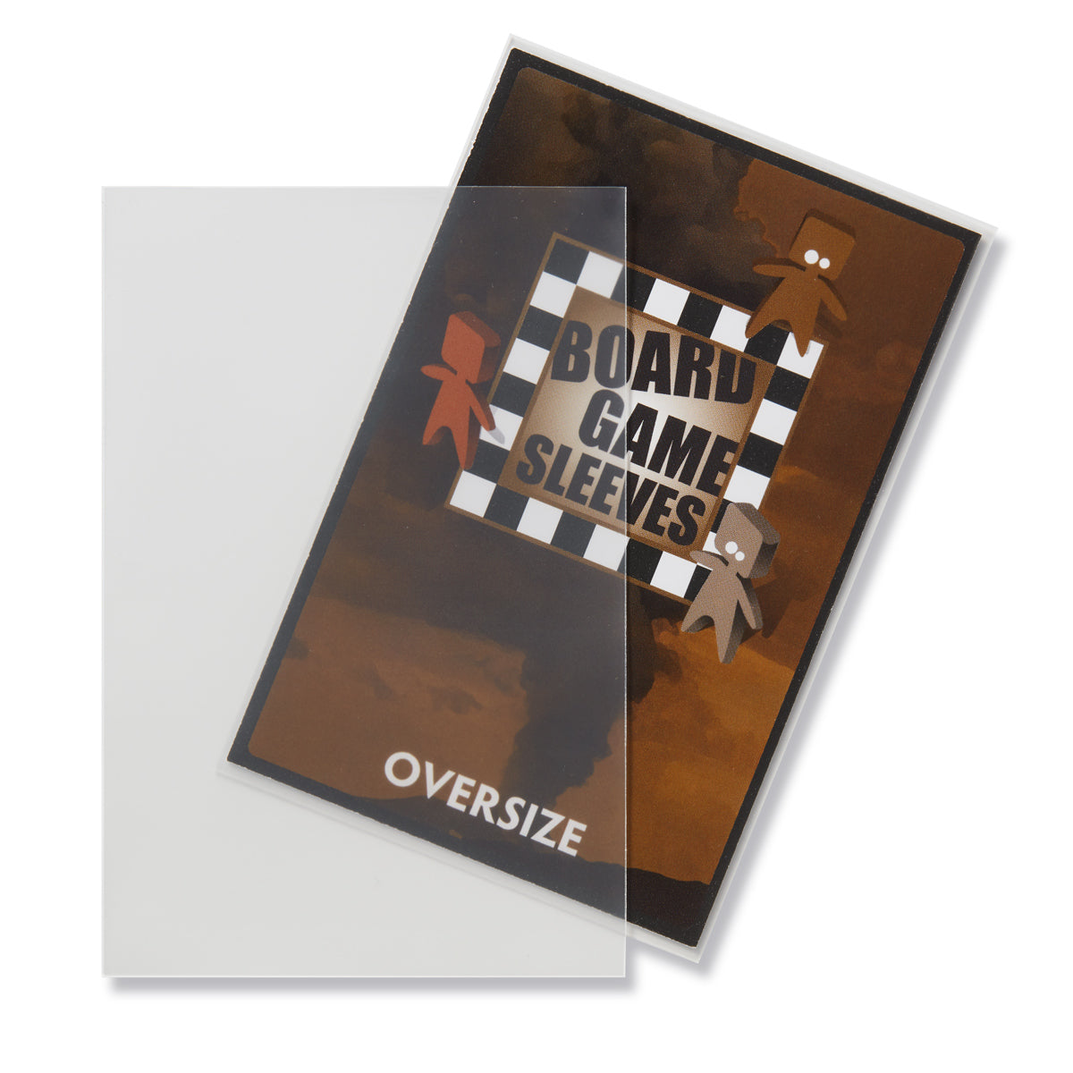 AT - Board Games Sleeves Non-Glare: 82x124mm [Oversize] (50 Sleeves)