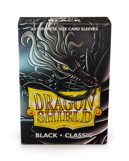 DS - Japanese Sleeves: Black [Classic] (60 Sleeves)