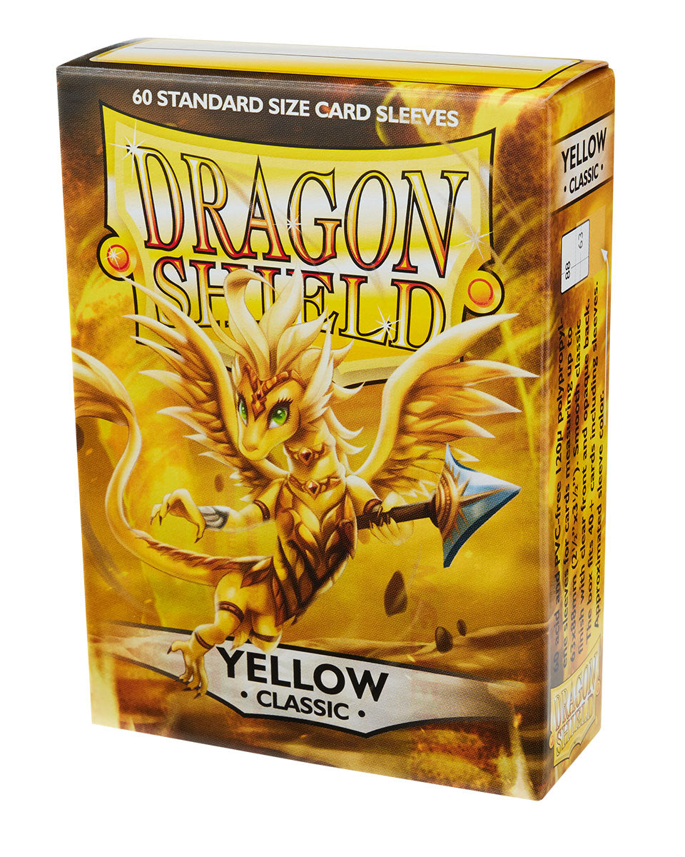 DS - Standard Sleeves: Yellow [Classic] (60 Sleeves)