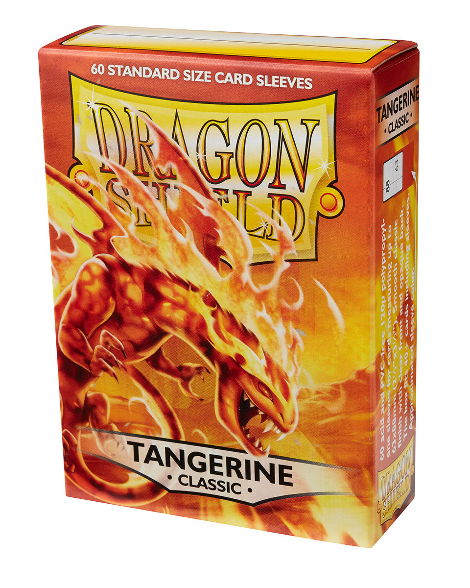DS - Standard Sleeves: Tangerine [Classic] (60 Sleeves)