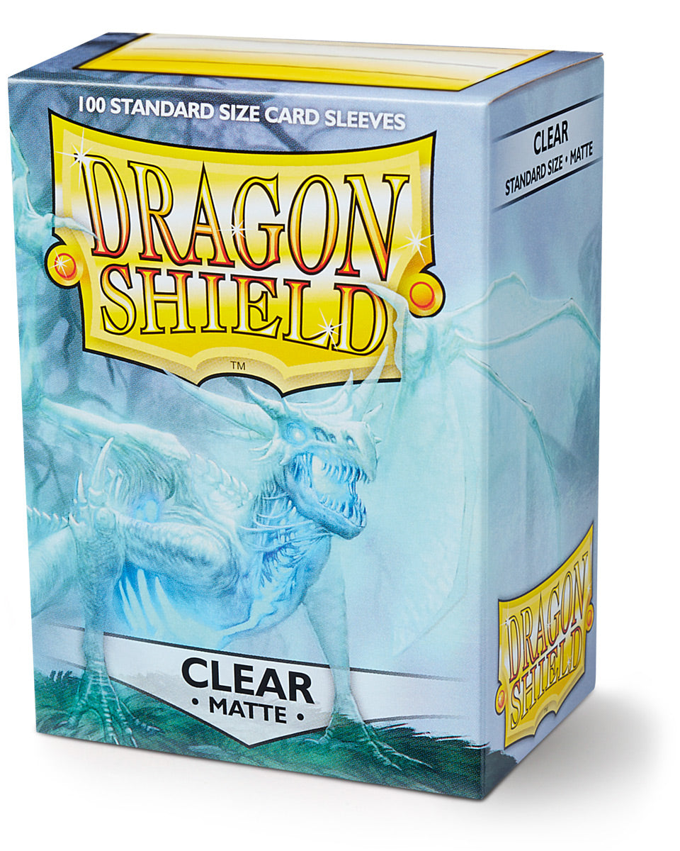 DS - Standard Sleeves: Clear [Matte] (100 Sleeves)