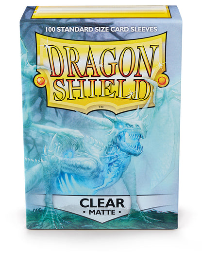 DS - Standard Sleeves: Clear [Matte] (100 Sleeves)