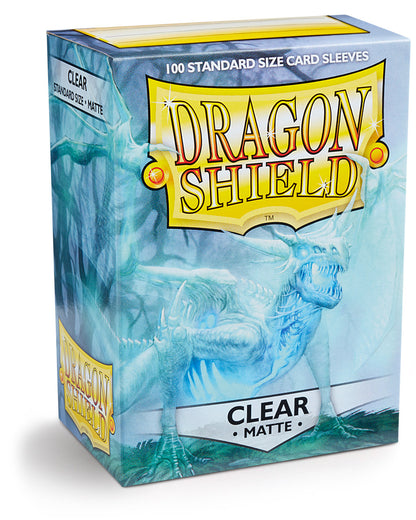 DS - Standard Sleeves: Clear [Matte] (100 Sleeves)