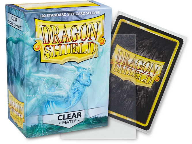 DS - Standard Sleeves: Clear [Matte] (100 Sleeves)