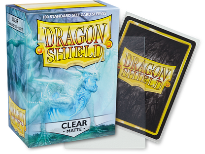 DS - Standard Sleeves: Clear [Matte] (100 Sleeves)