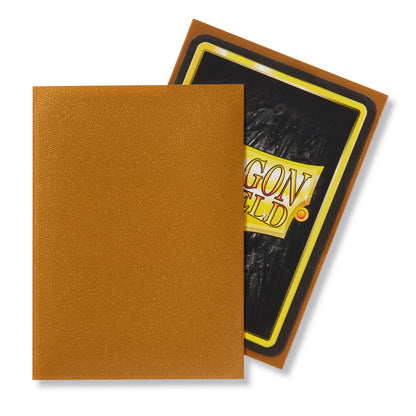 DS - Standard Sleeves: Gold [Matte] (100 Sleeves)
