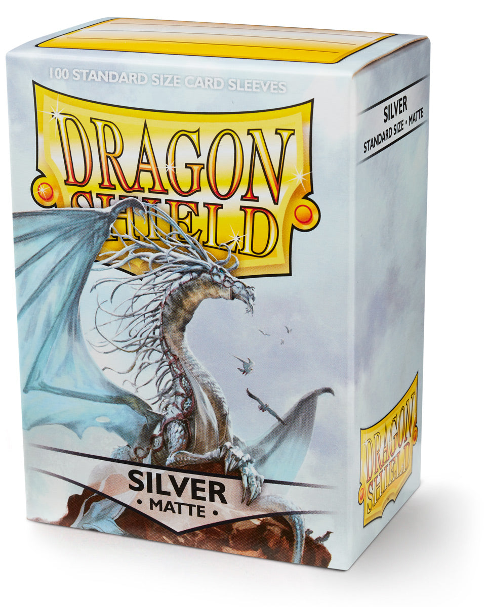 DS - Standard Sleeves: Silver [Matte] (100 Sleeves)