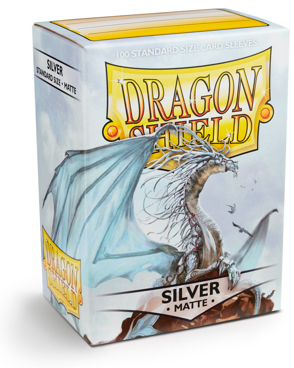 DS - Standard Sleeves: Silver [Matte] (100 Sleeves)