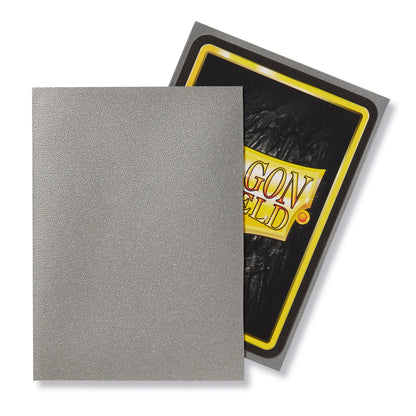 DS - Standard Sleeves: Silver [Matte] (100 Sleeves)