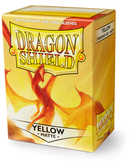 DS - Standard Sleeves: Yellow [Matte] (100 Sleeves)