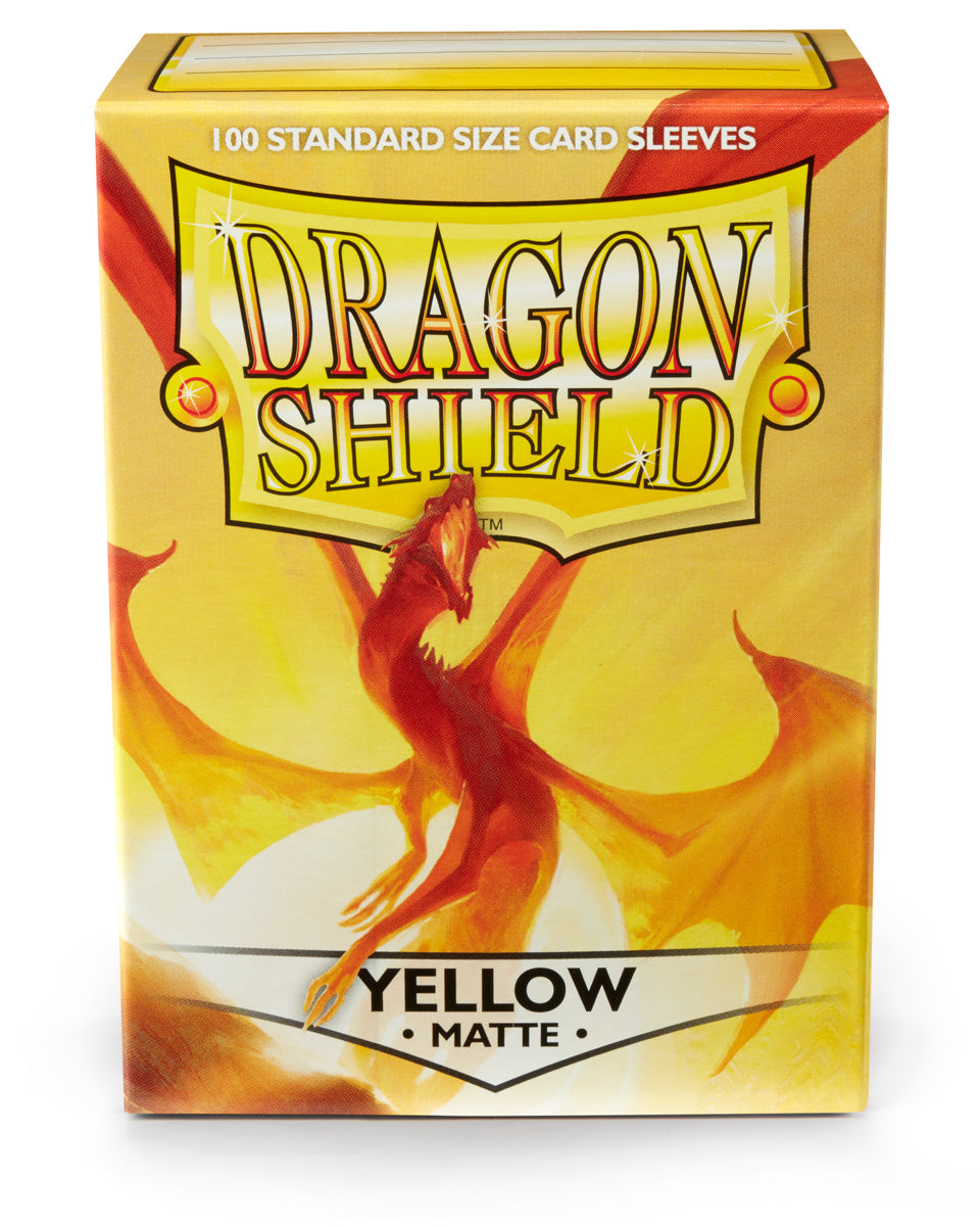 DS - Standard Sleeves: Yellow [Matte] (100 Sleeves)