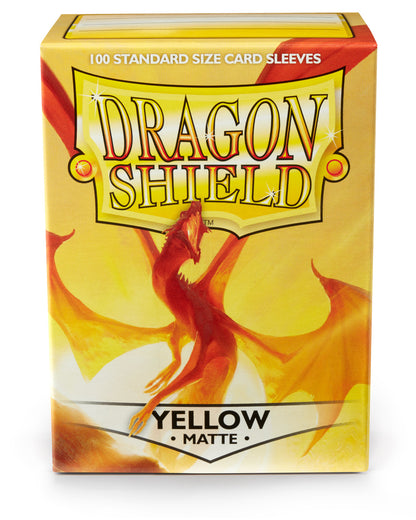DS - Standard Sleeves: Yellow [Matte] (100 Sleeves)