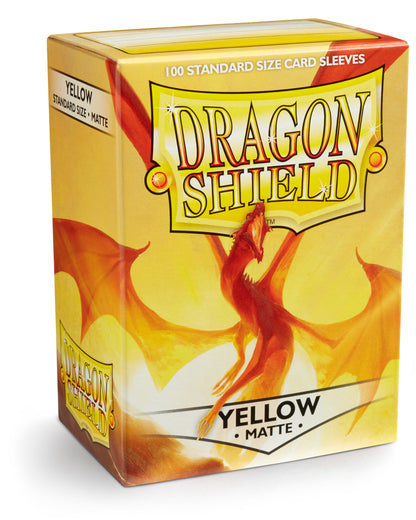 DS - Standard Sleeves: Yellow [Matte] (100 Sleeves)