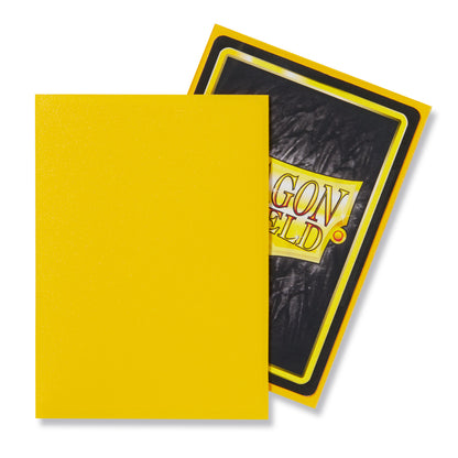 DS - Standard Sleeves: Yellow [Matte] (100 Sleeves)