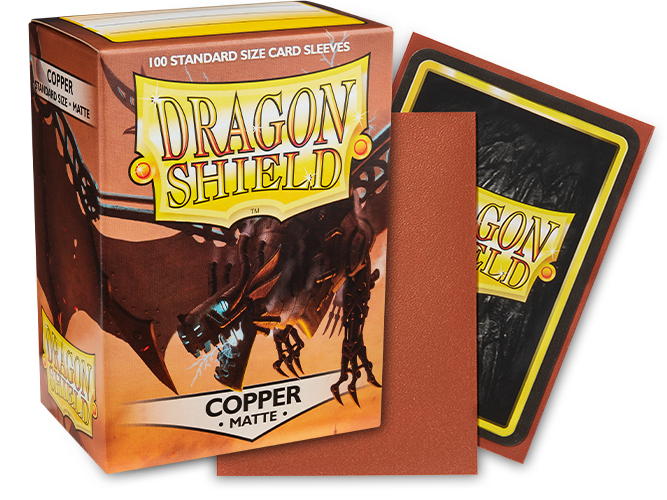 DS - Standard Sleeves: Copper [Matte] (100 Sleeves)