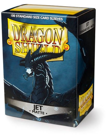 DS - Standard Sleeves: Jet [Matte] (100 Sleeves)